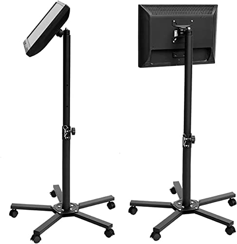 Soporte móvil ajustable en altura para TV de 23 a 60 pulgadas miniatura 7