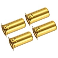 Aluminum shield cap with built-in spring can quickly dissipate heat and effectively protect the electronic tube,tube amplifier from damage Model: 9G-55;Installation diameter: 3mm/0.11inch;Installation hole spacing:28mm/1.1inch;Outer diameter of shiel...