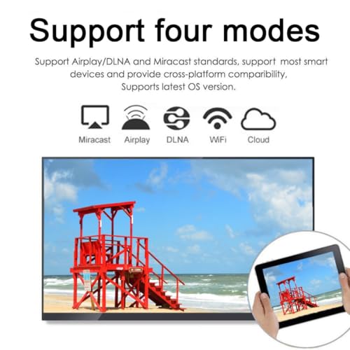 Image of WiFi Display Dongle, Wireless Display Receiver 1080P Wireless Dongle HDMI TV Miracast DLNA Airplay Compatible with iOS /Android /Windows /Mac (X3)