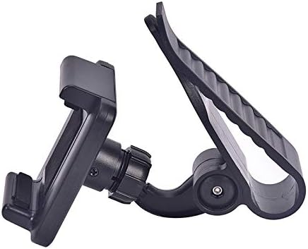 Apa view of the phone holder showing the large clip mechanism