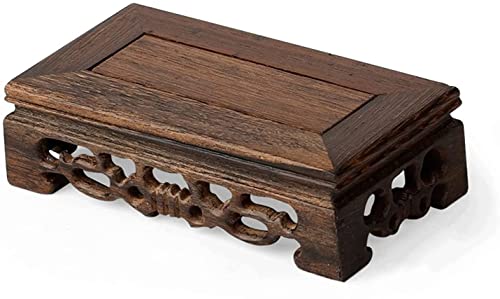 Support pour plantes en bois mini présentoir de table rustique