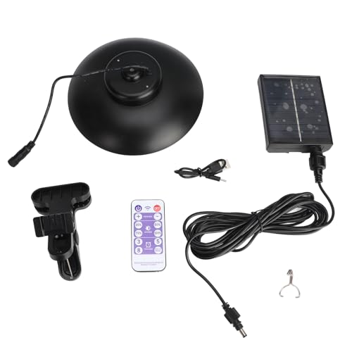 Solar Umbrella Lights Outdoor, Solar Powered LED Umbrella Patio Light, Remote Control LED Patio Umbrella Light for Beach Camping