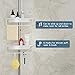 HomeHelper Rustproof Shower Caddy Corner Organizer for Bathroom, 4 Tier Bathtub Shower Storage Organizer with Tension Pole for Shampoo Holder, 56 to 114 Inch, White