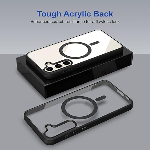 Image of amazon basics Back Case Cover for Samsung Galaxy S25 5G | Scratch-Resistant Back Case Cover | Black