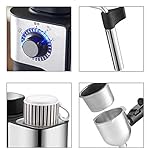 QJRGUY Espresso Coffee Maker Automatic Electric Machine Latte Cappuccino Milk Foamer - Image 6