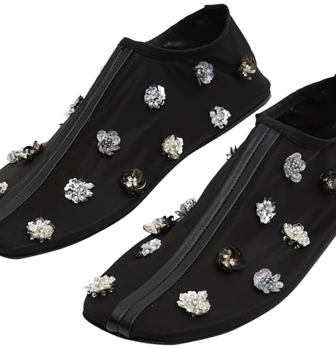 Embla Beaded Mesh Flat4