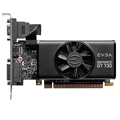 EVGA GeForce GT 730 2GB (Low Profile), Black, 2 GB - Image 2