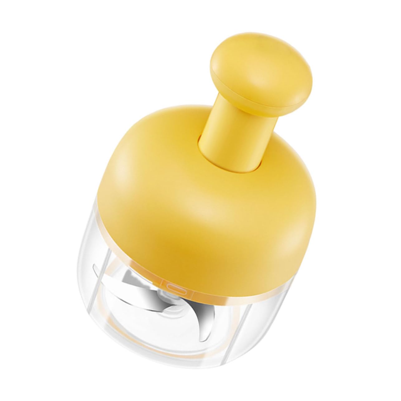 OKUMEYR 1Pc Manual Garlic Mashing Artifact Portable Machine for Crushing Garlic Ginger Meat and Vegetables Easy to Clean Capacity for Home Cooking