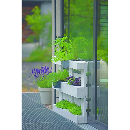 blumenkasten an wand Prosperplast Cascade Garden Wall Grüne Wand Blumenkasten Vertikales Ga –  Euroelectronics DE main image 1