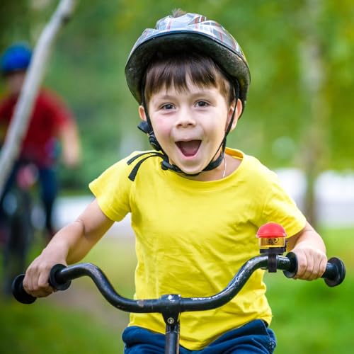 Ruedas de entrenamiento auxiliares para bicicleta de 16 pulgadas Operitacx con soporte de trípode, ruedas estabilizadoras rosas intermitentes para equilibrio y seguridad de la bicicleta miniatura 5