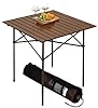 Table in a Bag TA2727 Tall Aluminum Portable Table with Carrying Bag, Brown #1
