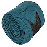 RESISTANCE Full Size Horse Leg Wraps – Tight & Stable - Slip-Resistant Support Leg Bandage Wrap Set of 4 Packs Available in Five Colors