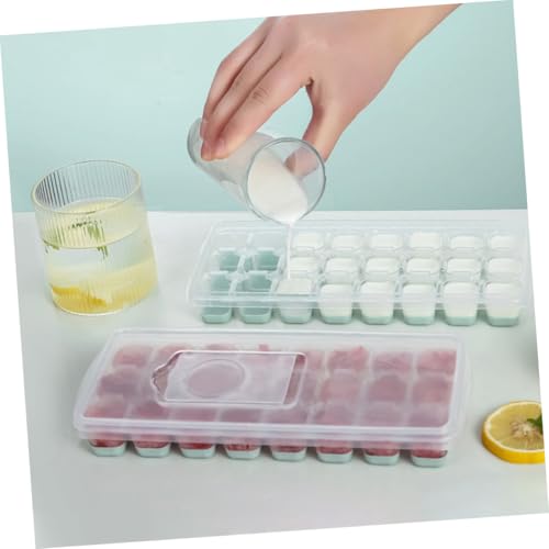 Bandeja para Cubos de Hielo con Tapa de Silicona miniatura 3