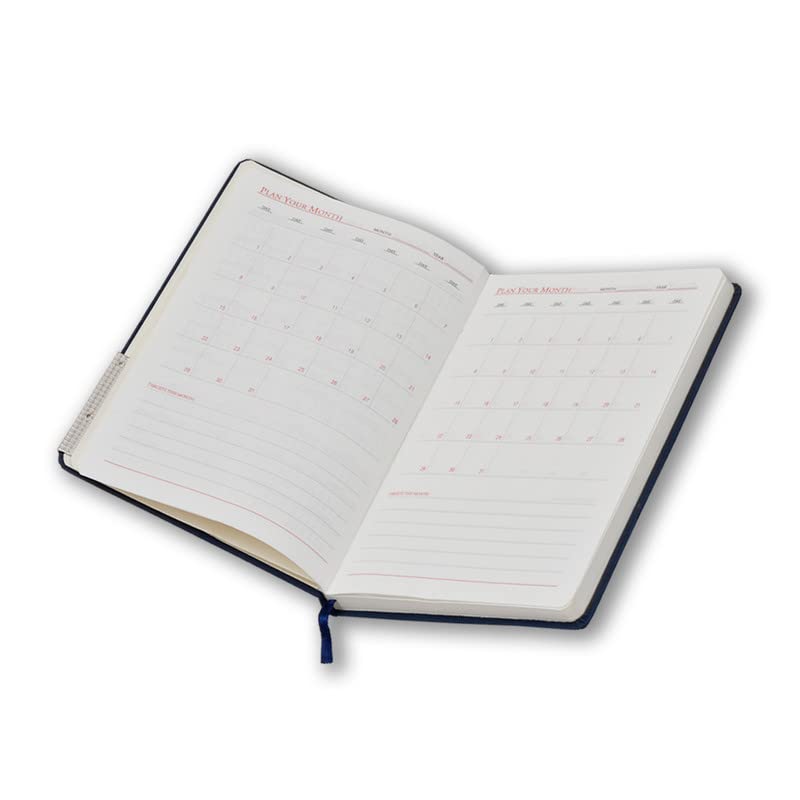 Image of COI Blue A5 Faux Leather Executive Organizer Diary /Planner (Set of 5)