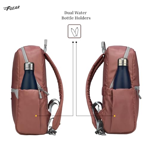 Image of F Gear Cannes 12L Laptop Backpack|Premium, Soft Touch, Lightweight & Durable|Laptop & Tablet Sleeves|3 spacious compartments & 2 Pockets|Ideal for Office, Daily Use & Travel