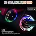 Kutrick Light Up 100mm Scooter parts- 100mm Bright Kick Scooter Replacement Pair - Smooth Bearing Installed | 100mm Scooter accssories