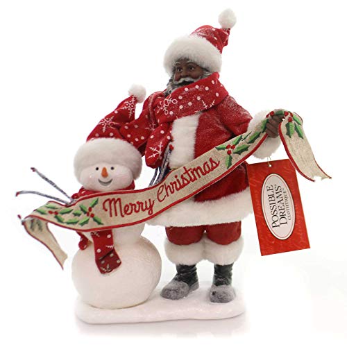 Department 56 Possible Dreams Santa Claus “In The Meadow AA” Clothtique Figurine, 10.5