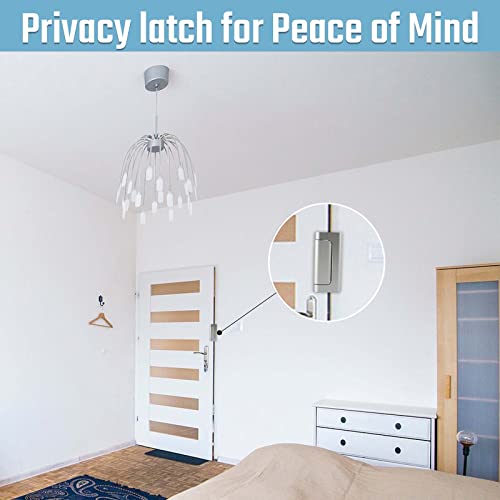 Greatalent 3Pack Home Security Door Reinforcement Lock Childproof, Add High Security To Home Prevent Unauthorized Entry, Aluminum Construction Finish #TOP5
