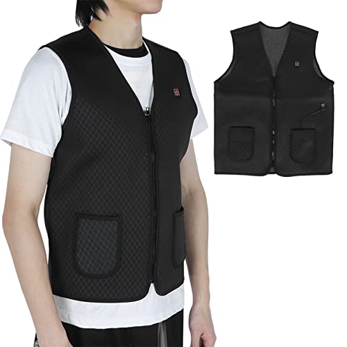 Chaleco calefactable USB unisex Rcniso transpirable para deportes de invierno 2