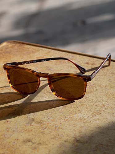 Image of RAEN - Wiley - Mens Lightweight Square Frame Sunglasses UV Protection