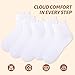 LITERRA 15 Pairs Women's Ruffle Calf Ankle Socks - Cute Fashion Breathable Casual Socks, Size 5-10/10-13 Bulk Pack