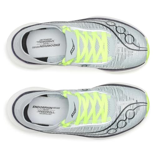 Image of Saucony Unisex Endorphin Elite 2 Running Shoe, Airy /Nightsky, 8.5