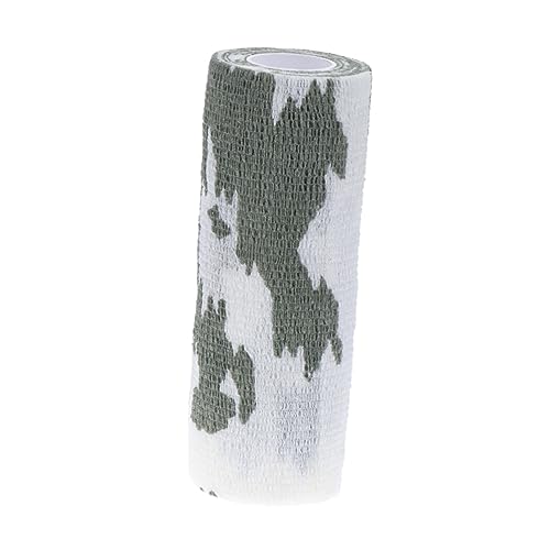 Parliky 1 Roll Compression Self Adhesive Elastic Camo Tape Cotton Elastic First Aid