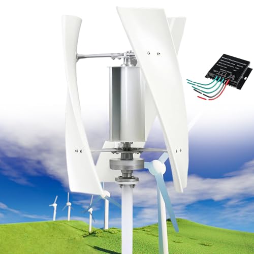 Éolienne portable 14000W avec contrôleur de charge pour camping et usage marin