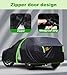 Sunwhale SUV Car Cover for Automobiles All Weather Waterproof Snowproof UV Protection Outdoor Universal Fit for Audi Q5,BMW X3 Ben GLC SUV Ford Volvo Nexo,Subaru Forester Nissan Fit Up to 185 inch