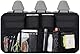 URAQT Kofferraum Organizer, Auto Aufbewahrungstasche, Kofferraumtasche, Wasserdichten Taschen mit Starkes elastisches, Zauberstabstruktur für SUV, Schwarz