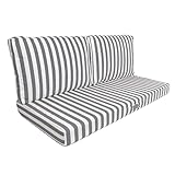 ✅ Progettato per sostituire i vecchi cuscini del vostro divano esterno, il cuscino di ricambio di Deco Arts offre il massimo comfort con un cuscino per seduta e un cuscino per lo schienale inclusi.