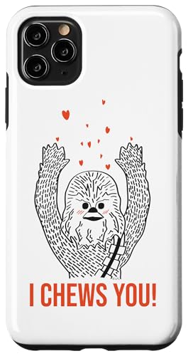 Coque iPhone 11 Pro Max Star Wars Chewbacca protection téléphone humour