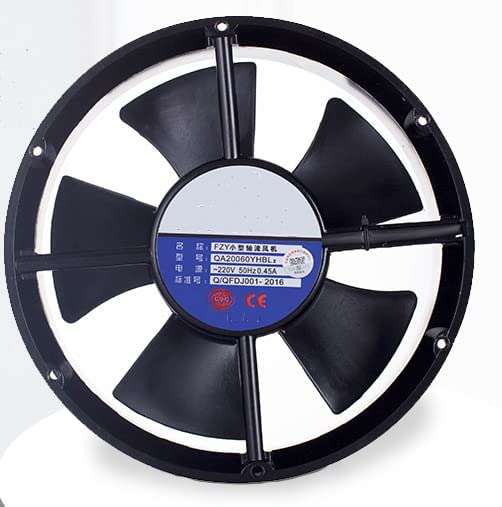 Ventilador de refrigeración industrial de 200x60 mm para armarios eléctricos de 220V