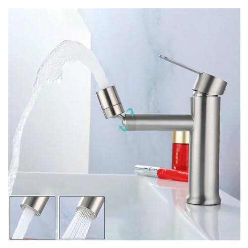 Mitigeur eau chaude froide version haute pour éviter les éclaboussures - 3