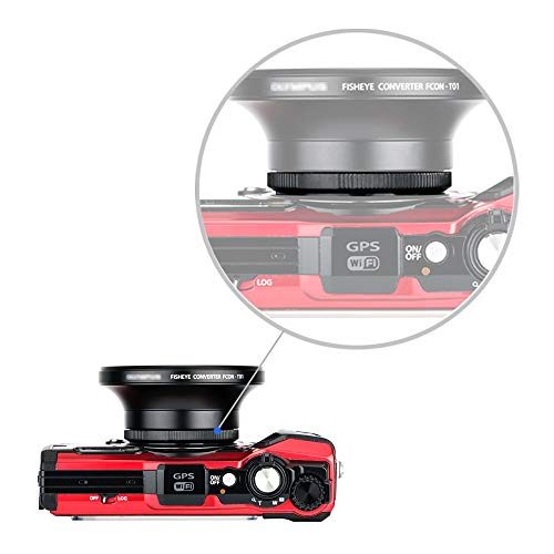 Filter Adapter Jjc Conversion Lens Ring Adapter For Olympus Tough Tg-6 Tg6 Tg-5 Tg5 Tg-4 Tg4 Tg-3 Tg3 Tg-2 Tg2 Tg-1 Tg1 Replaces Olympus Cla-T01 Adapter Ring Mount 40.5Mm Filter #TOP6