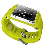 Verwandelt deinen ipod nano in eine moderne, stylische Uhr; verstellbare Bandhalterung zur Vermeidung von lockeren Enden