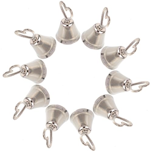 Healifty 10 Piezas Sujetador de Mesa con Forma de Campana de Metal para Bodas y Mesas Porta Números Marcadores de Posición para Fiesta Boda Estilo Aleatorio