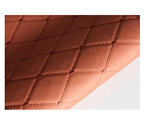 Cuir synthétique marron 1,5x4m de large pour la réparation de meuble - 2