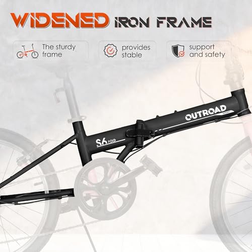 20 inch Folding Bike,7 Speed Lightweight City