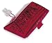 Adjure FT1001 Red Rear LED Replacement Motorcycle Fender Tip Light for Harley Davidson FL
