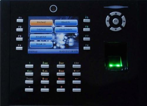 iClock-360 screen displaying attendance menu options