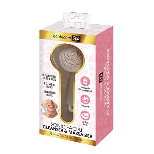 Silicone-Facial-Cleansing-Brush-Sonic-Face-Cleanser-and-Massager-Face-Exfoliator-FineLife-Products-Scrubber-Exfoliating-Skin-Care-Tools-Rechargeable-Face-Brushes-for-Men-Women