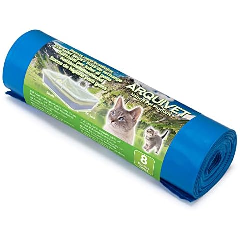 ARQUIVET Rollo de 8 bolsas para arenero gato Cover