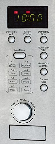 Bomann MWG 2215 EB Einbau-Mikrowelle mit Grill, 20 Liter – Bild 4