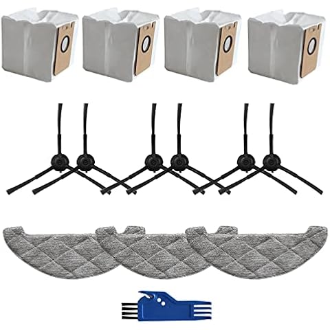 GYing Seitenbürste HEPA-Filter Mops Staubbeutel Roboter Staubsauger Cover