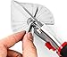 Multi Angle Miter Shear Cutter Hand Tools,45-135 Degree Adjustable Angle Scissors Trim Shears Tools for Vinyl Wood Molding Trim, 2 Extra Spare Blades Included