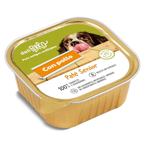 Dia Deliperro Paté Para Perros Senior Con Pollo, 300g
