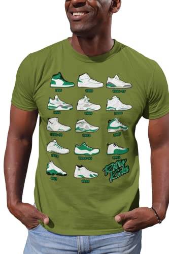 dark green jordan shirt
