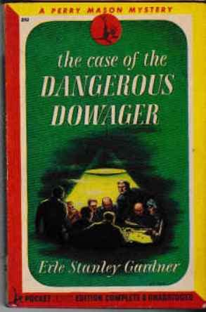 Case of the Dangerous Dowager Pocket Book 252 B004Z7R2DC Book Cover