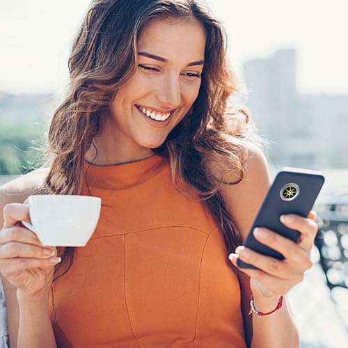 6 Stück Strahlenschutz Handy Aufkleber,Handystrahlung Blockieren Sticker,Selbstklebende EMF Blocker...